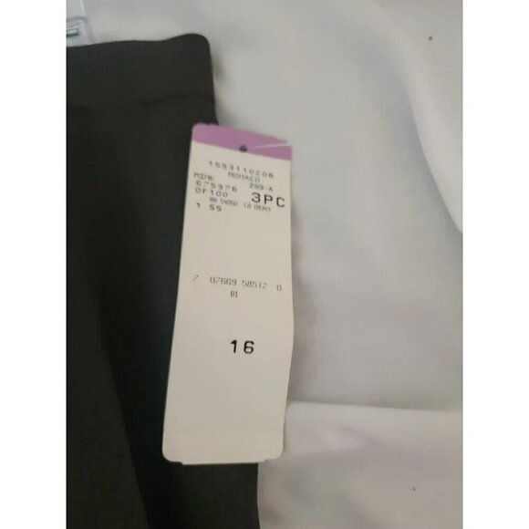 Jones New York NWT Womens pencil skirt, Size 16 Monaco Mink Brown 1 Piece Only - Picture 4 of 7